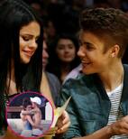 Justin Bieber and Selena Gomez can't take their hands off each other at Jeremy Bieber's wedding