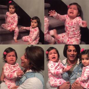Karanvir Bohra returns from a vacation to the best Valentine's Day surprise - watch video