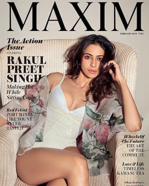 Aiyaary actress Rakul Preet Singh sheds her girl-next-door image for a hot magazine photoshoot