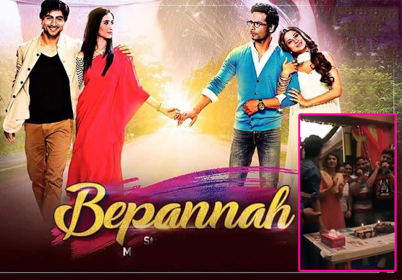 Jennifer Winget, Harshad Chopra, Sehban Azim celebrate the successful ...