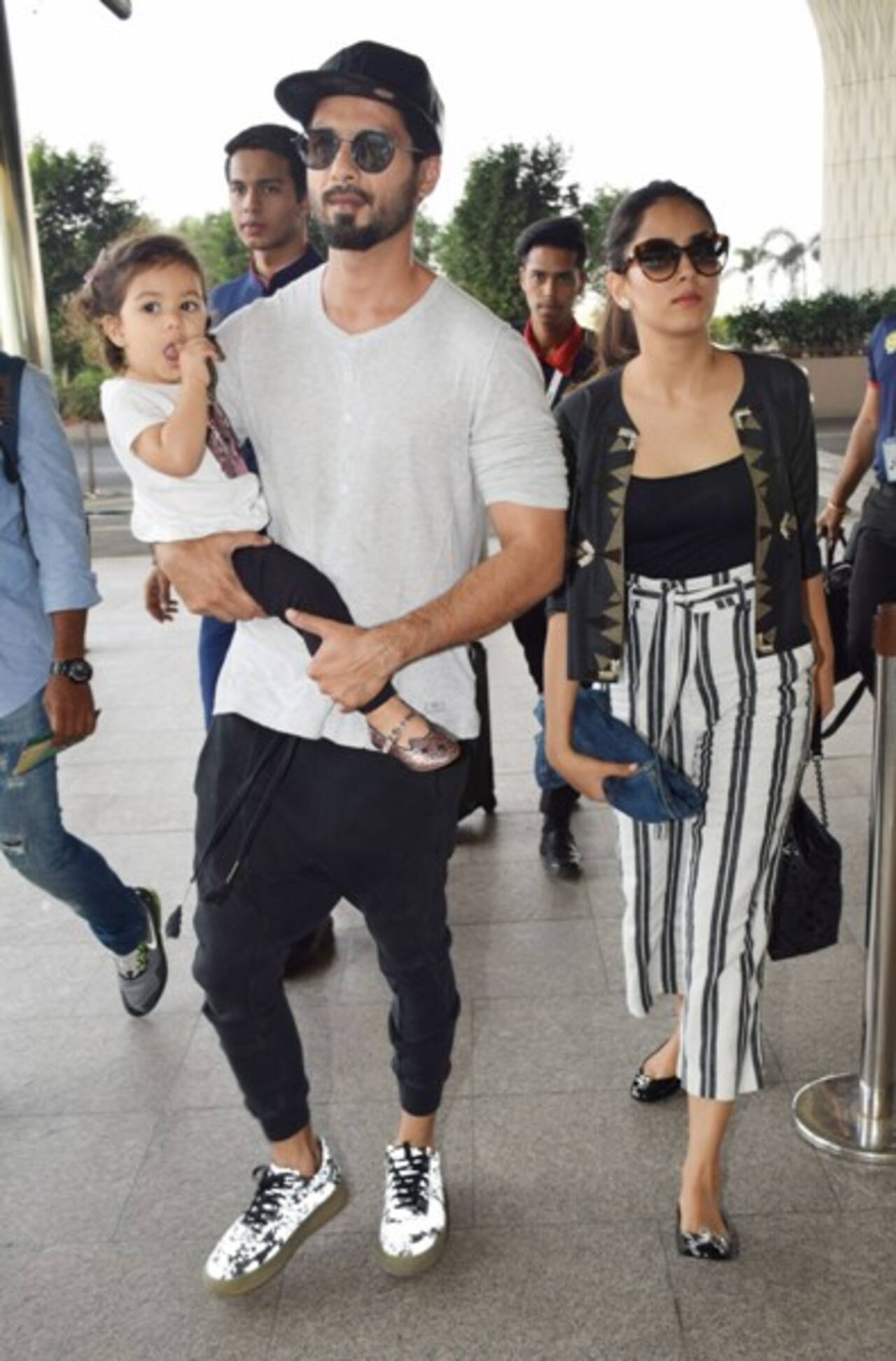 [PICS] Not Mira Rajput but it's Misha who has Shahid Kapoor's complete attention
