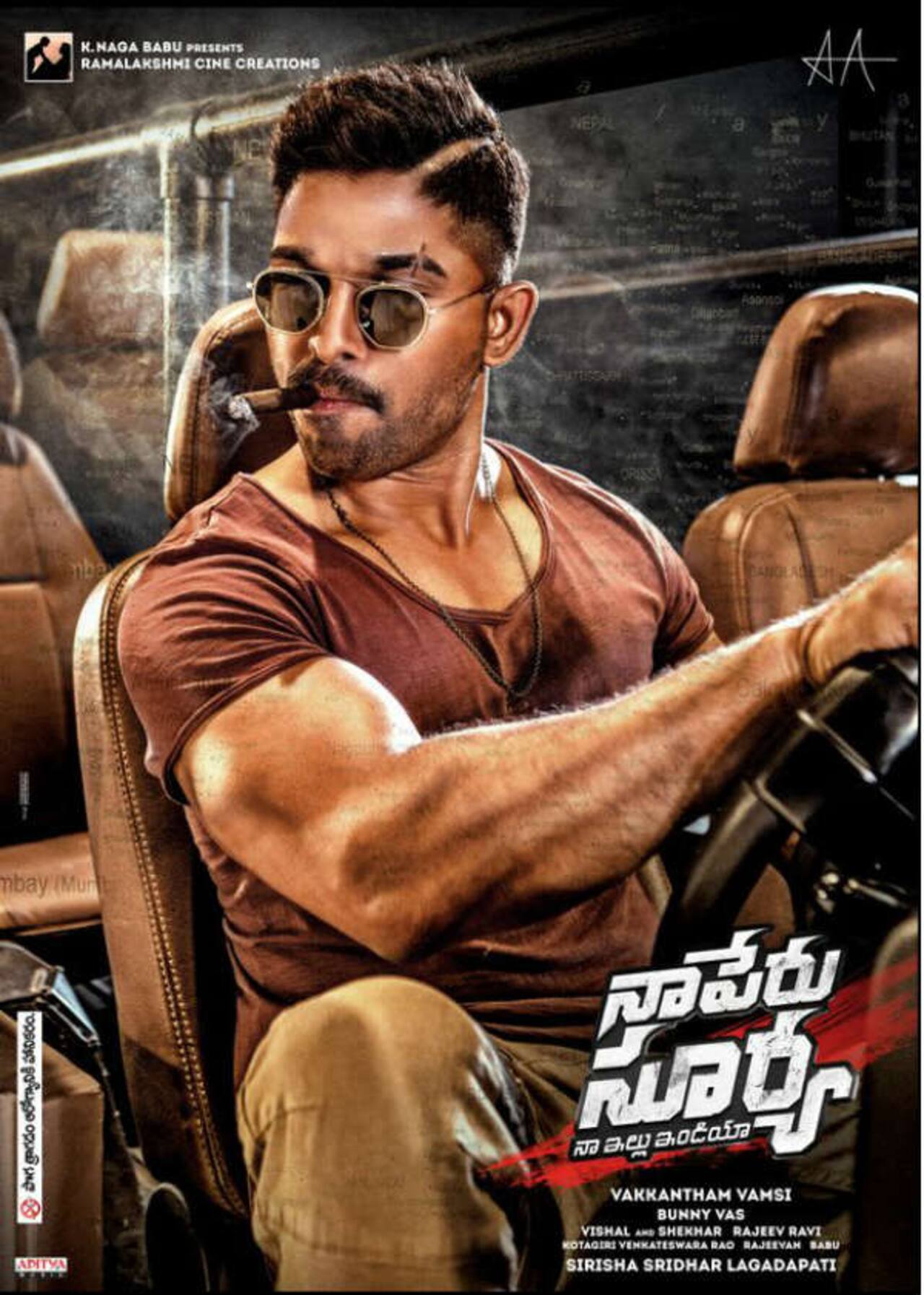 Naa Peru Surya new poster: Allu Arjun is oozing a lot of swag in this one -  view pic - Bollywood News & Gossip, Movie Reviews, Trailers & Videos at  