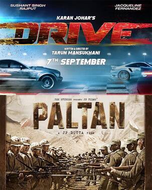 Sushant Singh Rajput's Drive to clash with J P Dutta's Paltan on September 7