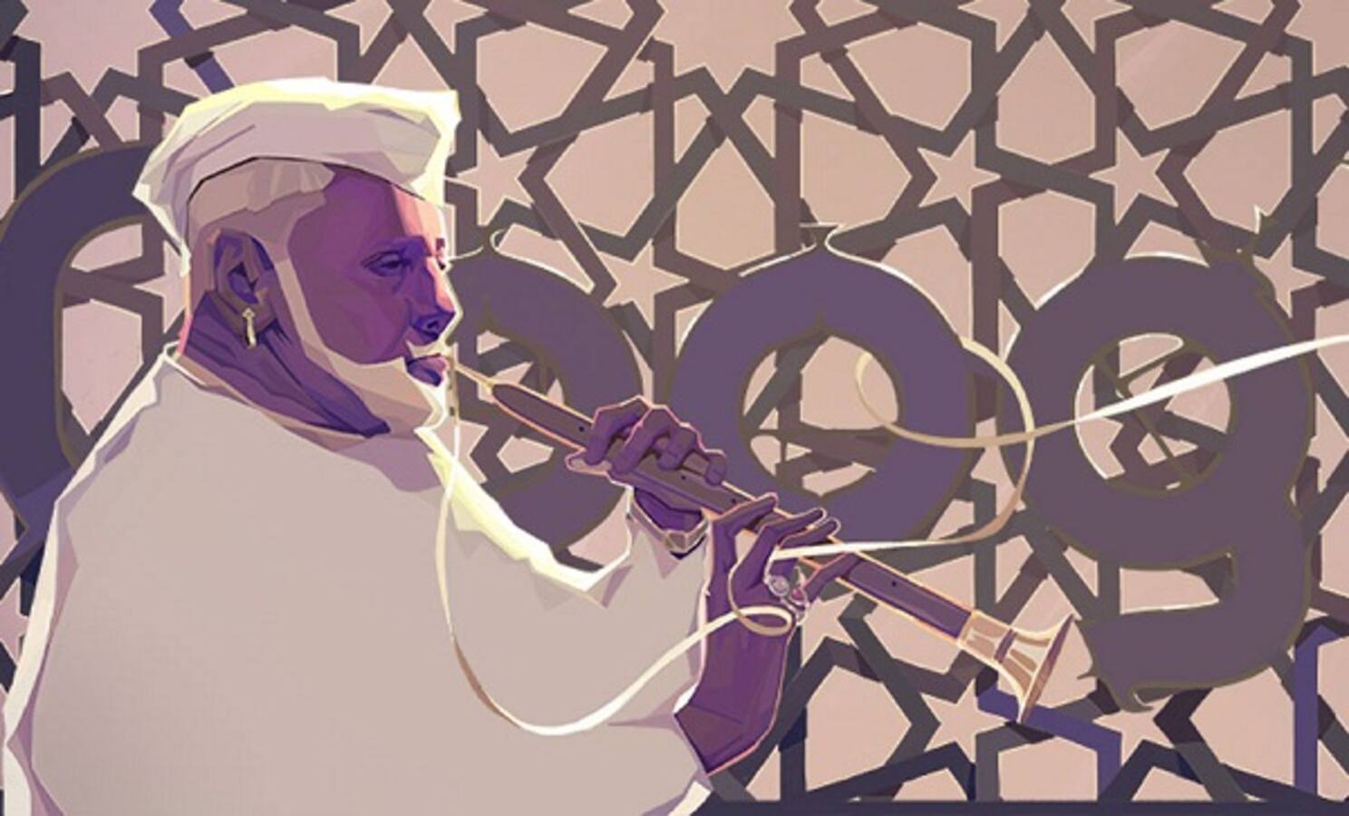 Ustad Bismillah Khan honoured on his 102 birthday by Google Doodle