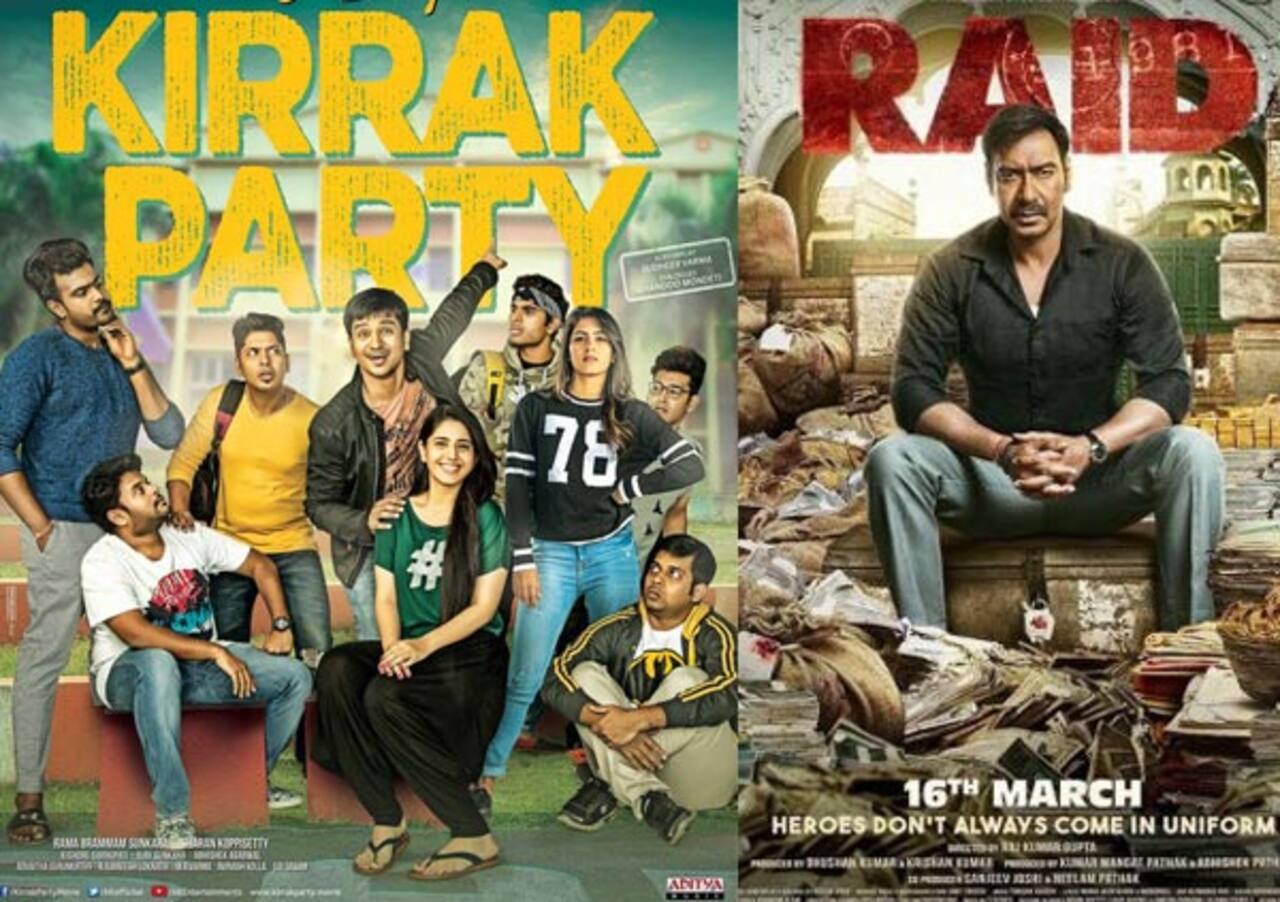 Ajay Devgn's Raid and Nikhil Siddharth's Kirrak Party will replace new Tamil releases at Chennai multiplexes on March 16