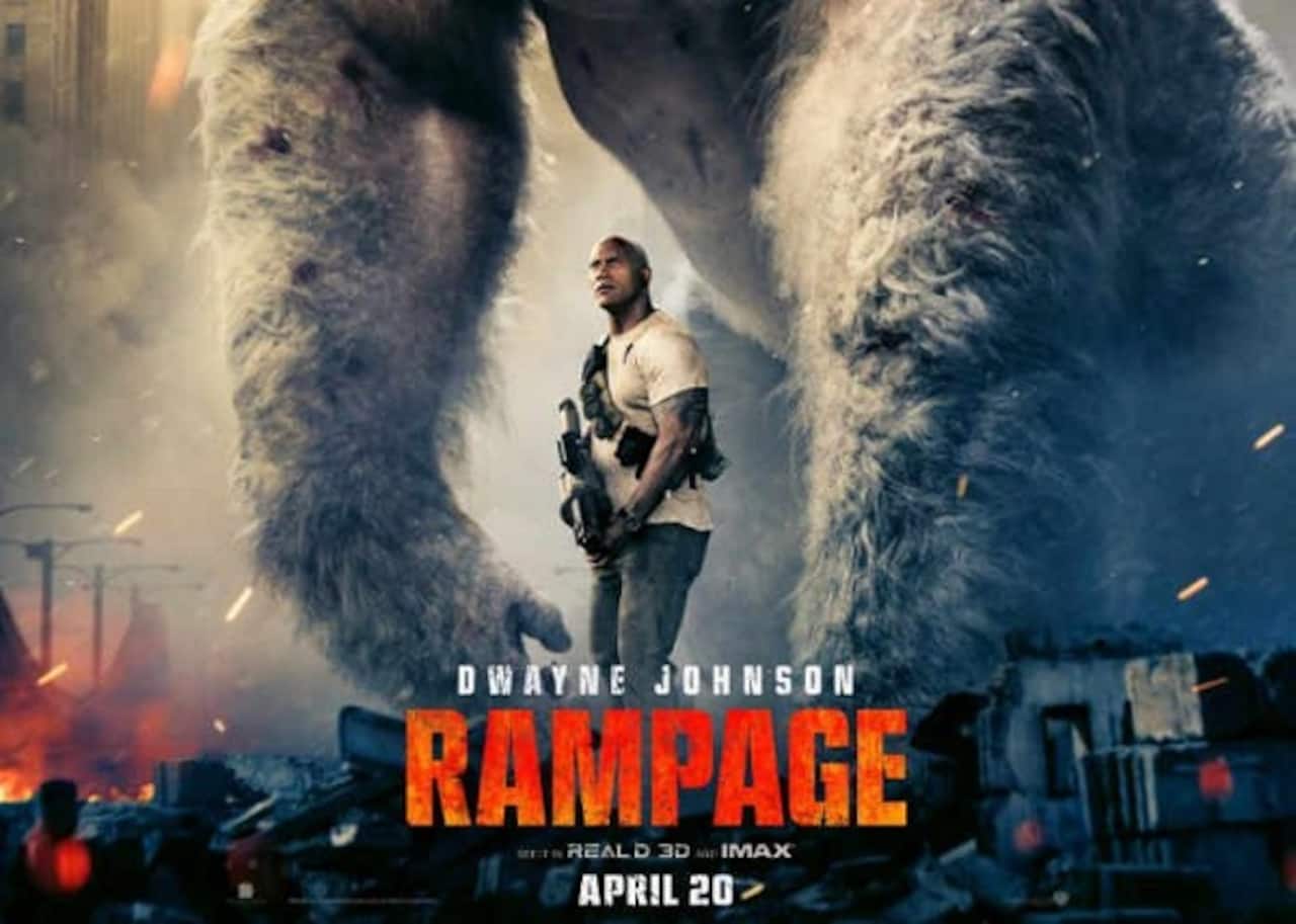 Dwayne Johnson's Rampage to release in India in April