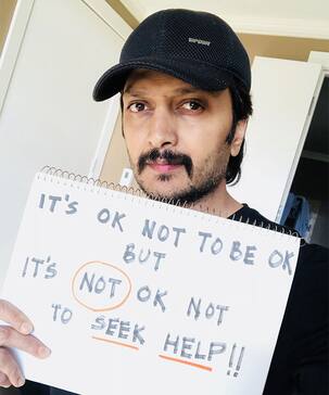 Riteish Deshmukh takes a strong stand on mental health through this message - view pic