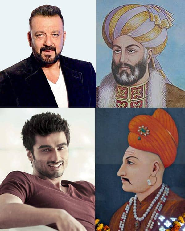 With Arjun Kapoor as Sadashiv Rao Bhau and Sanjay Dutt as Ahmad Shah ...