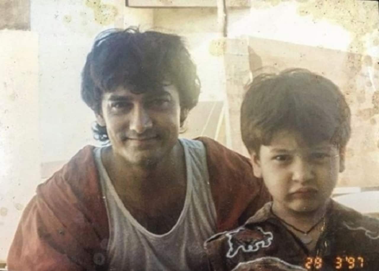 Fatima Sana Shaikh shares an unseen pic of Aamir Khan and we are taken back to the 90s