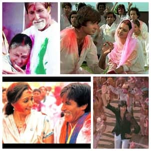 होली स्पेशल: सिल्वर स्क्रीन पर सबसे ज्यादा अमिताभ बच्चन ने बिखेरे हैं रंग, इन गानों ने मचाई है धूम