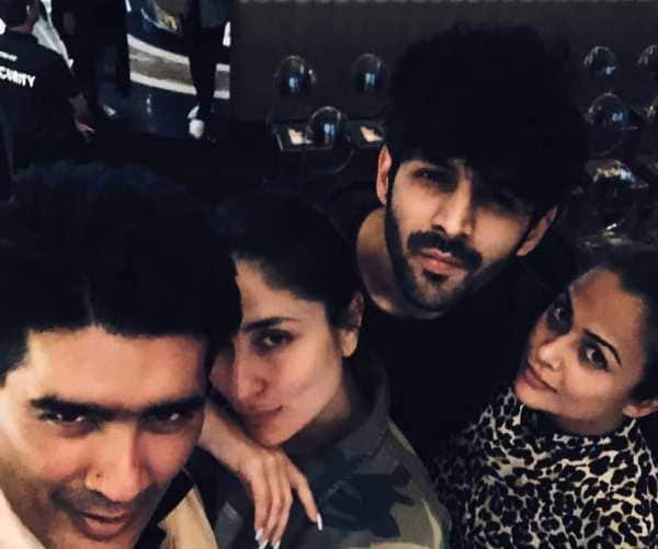 Kareena Kapoor Khan and Kartik Aaryan prepare for their mega ramp walk ...