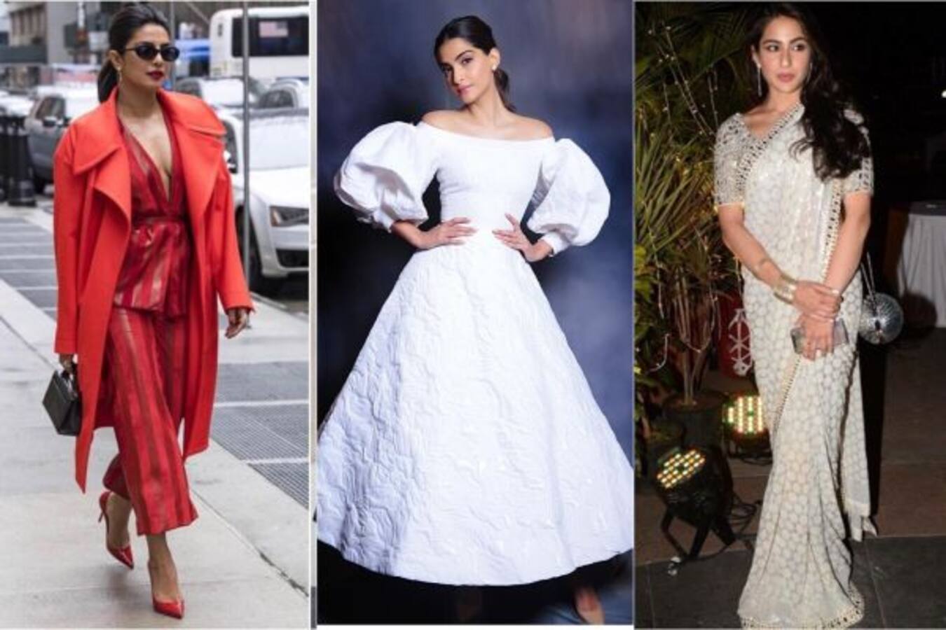 Priyanka Chopra, Kareena Kapoor Khan, Sara Ali Khan's sartorial fashion ...