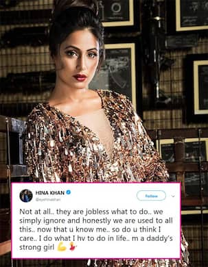 Hina Khan doesn't give two hoots about negativity on social media - read her badass reply