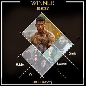 #BLBestOf3: Baaghi 2 beats October and Pari to win the title of best trailer of the first quarter of 2018