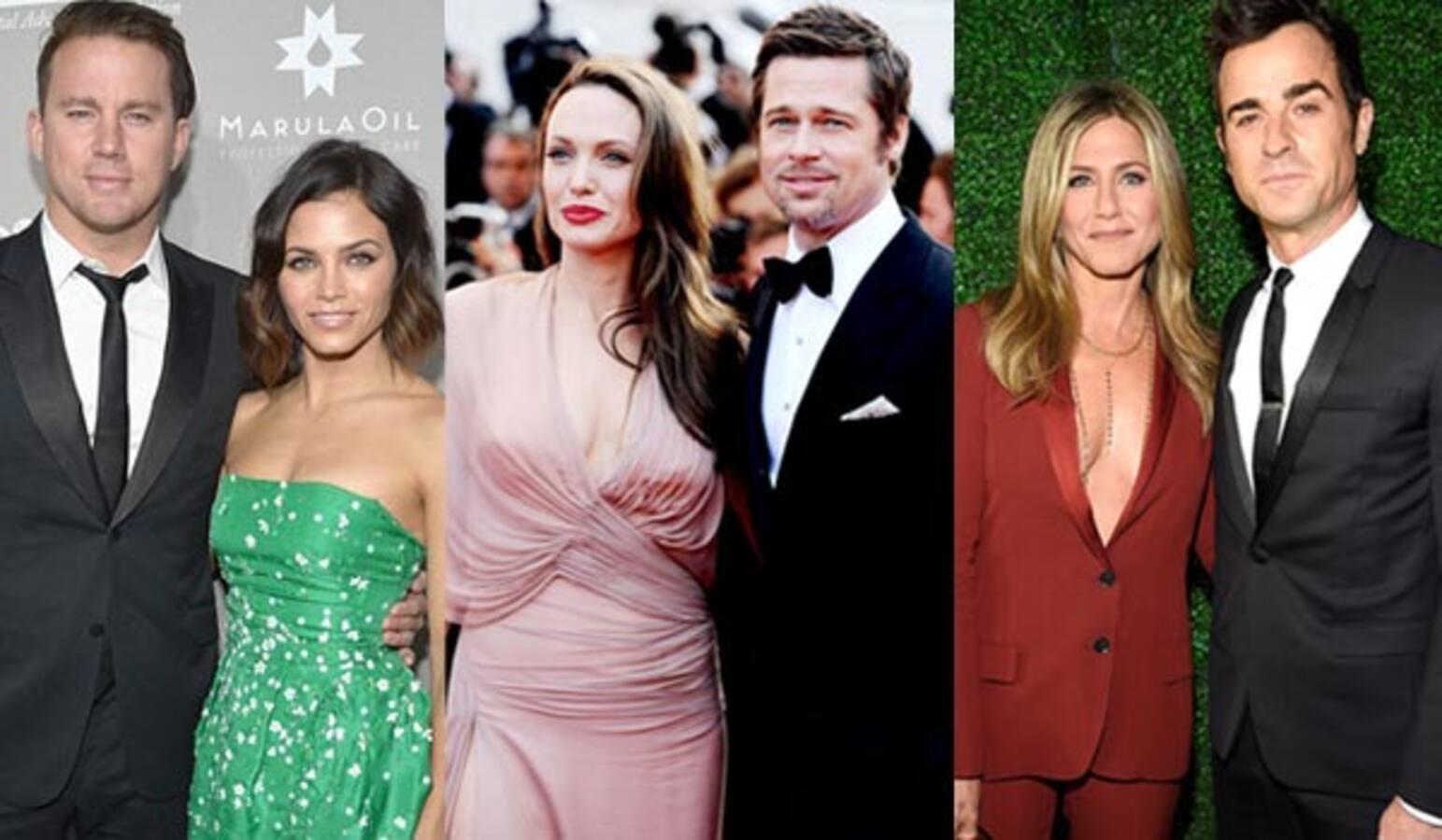 Channing Tatum-Jenna Dewan, Brad Pitt-Angelina Jolie, Jennifer Aniston ...