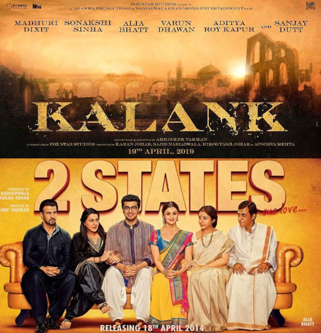 Do you know Alia Bhatt and Varun Dhawan's Kalank has a connection with Arjun Kapoor's 2 States?