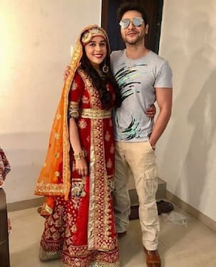 Kumkum Bhagya actor Mishal Raheja bumps into Ishq Ka Rang Safed co-star Eisha Singh and we can't wait to see them onscreen together again