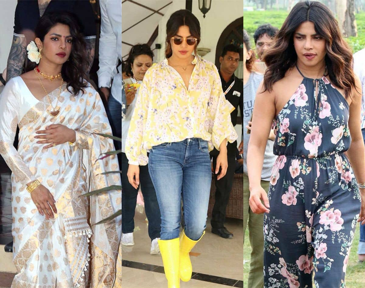 [pics] Priyanka Chopra Switched From Traditional To Chic While Touring Assam And We Are Floored