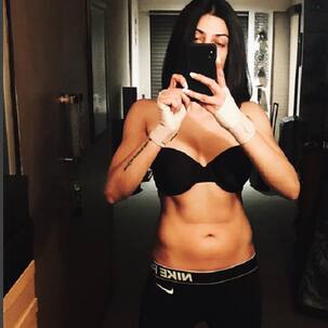 Sushmita Sen flaunts her sexy midriff post a workout session - view pic