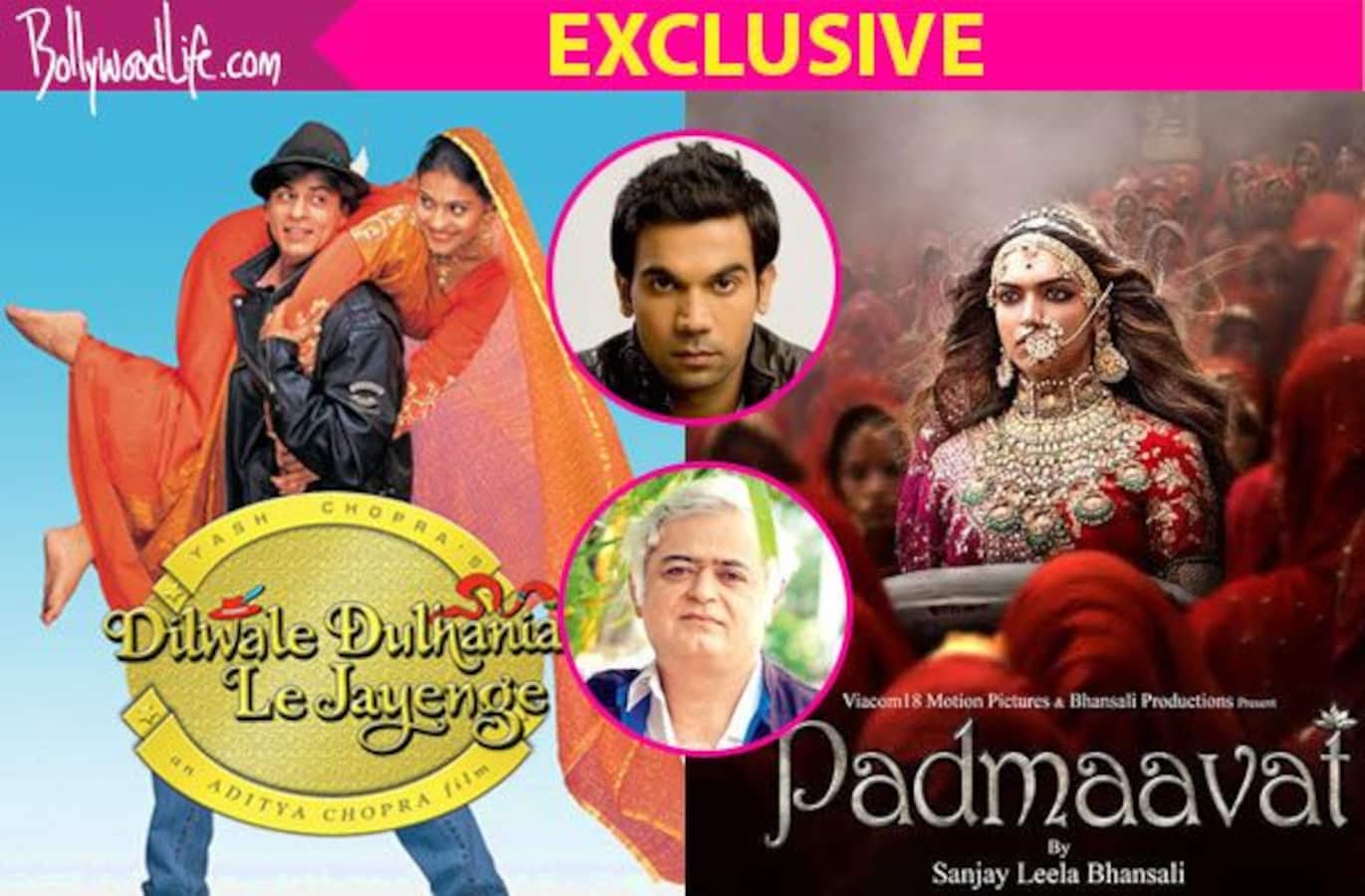 Rajkummar Rao gives an interesting plot twist to Padmaavat and Dilwale Dulhania Le Jayenge - watch exclusive video to find out!