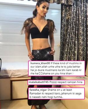 Hina Khan gets trolled for sharing a video flaunting a sexy dress during the holy month of Ramazan