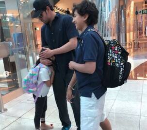 [PICS] It's holiday season for Mahesh Babu and family!