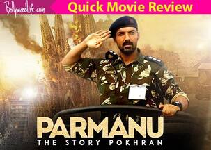 Parmanu: The Story of Pokhran quick movie review: John Abraham-Diana Penty's film establishes the plot quite deftly in the first half