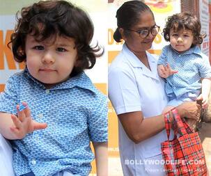 High five Taimur Ali Khan! Weekend is finally here - view HQ pics