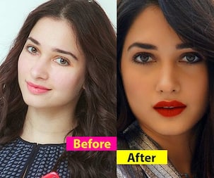We are sorry, Tamannaah, but we took a moment to recognise you in this new picture
