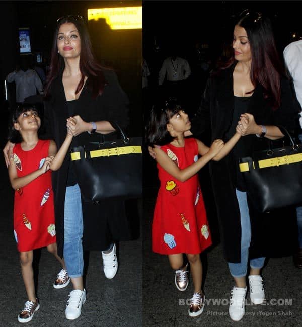 Aishwarya Rai Bachchan and Aaradhya return to India after Cannes Film ...