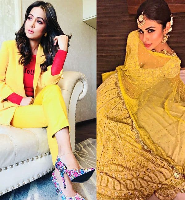 Hina Khan defeats Mouni Roy and becomes the best dressed - view poll ...