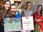 From Sonam Kapoor to Kareena Kapoor Khan, take a look at some of the most elegant wedding invites of Bollywood stars
