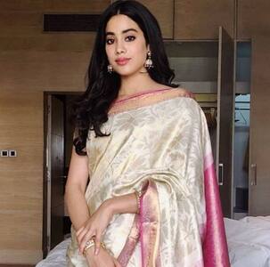 Daughter Janhvi Kapoor receives National Film Award on behalf of late Sridevi wearing her saree - view pic