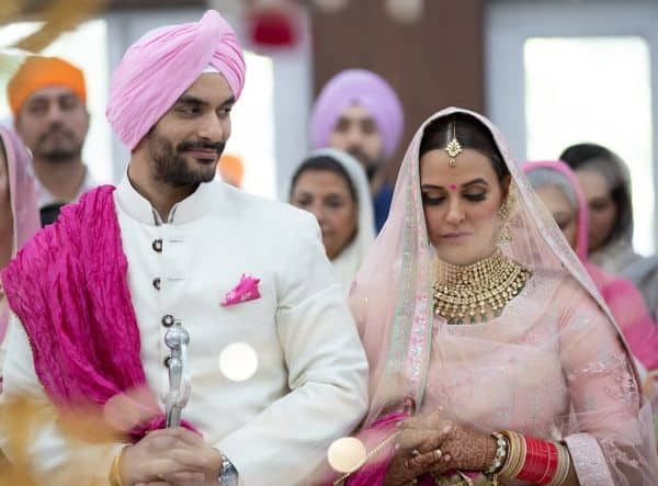 3 INSIDE pictures from Neha Dhupia and Angad Bedi's wedding ceremony ...