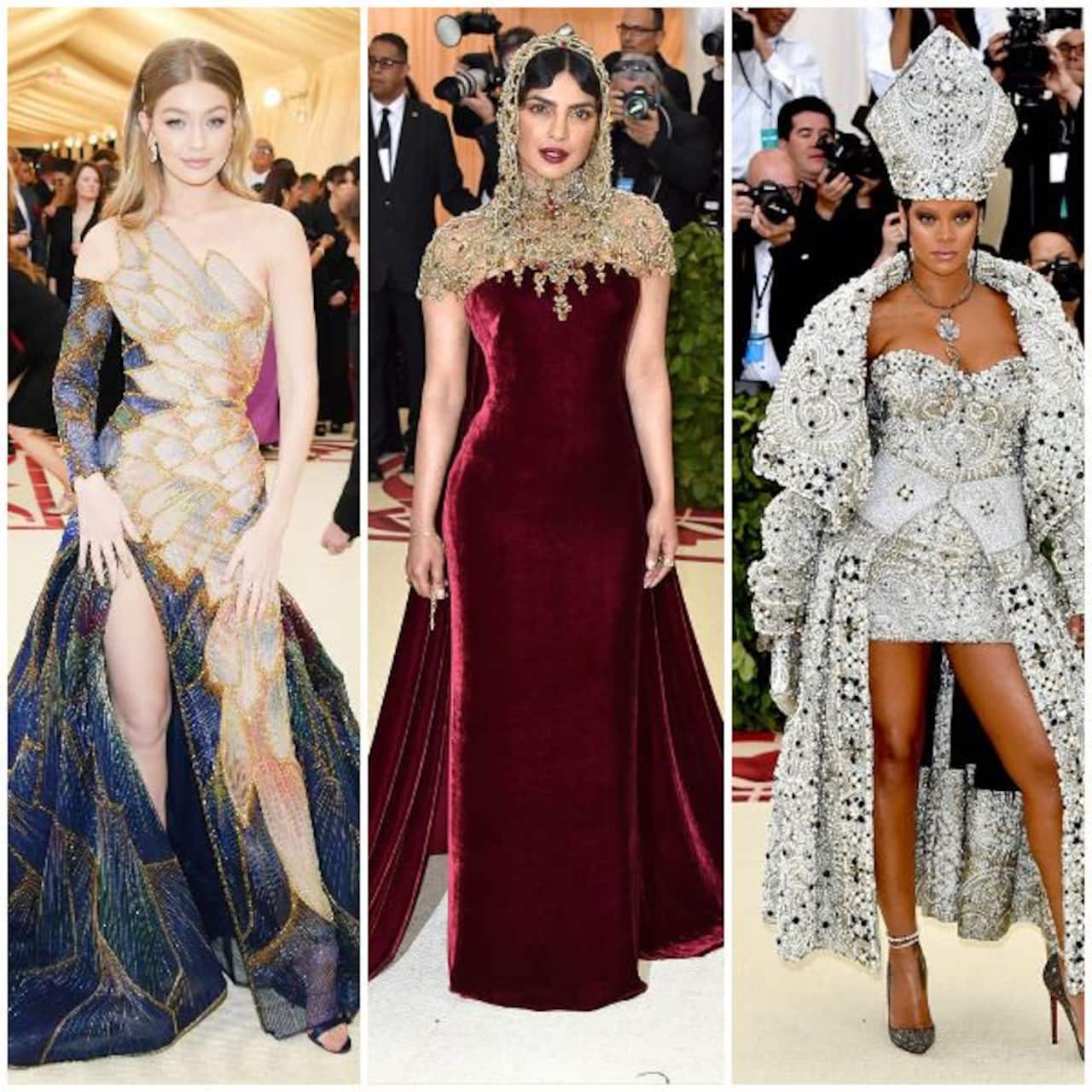 Priyanka Chopra, Rihanna, Gigi Hadid: Take a look at some of the most divine outings at the 2018 Met Gala
