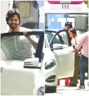 Varun Dhawan goes to meet his newborn niece with girlfriend Natasha Dalal - view HQ pics