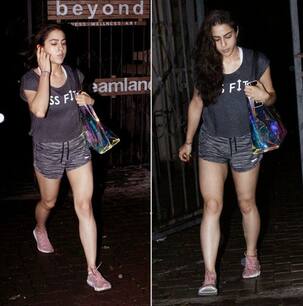 'सिम्बा' में छरहरी दिखने के लिए जिम में पसीना बहा रही है सारा अली खान, सुपरफिट अवतार में आई नजर