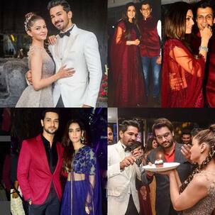 [INSIDE PICS] Shakti Arora-Neha Saxena, Vivian Dsena, Drashti Dhami-Neeraj Khemka make Rubina Dilaik-Abhinav Shukla's Mumbai reception stunning