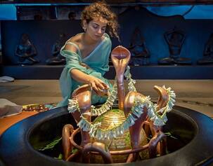 Kangana Ranaut basks in spiritual glow while seeking blessings of Adiyogi Shiva lingam- view pics