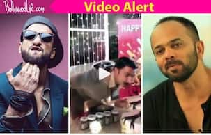 VIDEO ALERT !! रोहित शेट्टी ने अपने ही स्टाइल में मनाया रणवीर सिंह का जन्मदिन, कटवाए तीन केक और फोड़े पटाखे