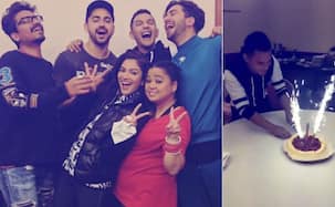 Aly Goni, Zain Imam, Bharti Singh ring in Aditya Narayan's birthday on the sets of Khatron Ke Khiladi 9 - view pics and videos