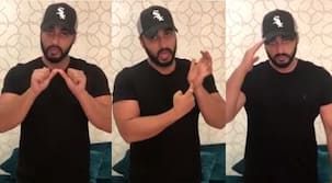 Arjun Kapoor learns sign language for a fan and proves why he is everybody's favourite - watch video