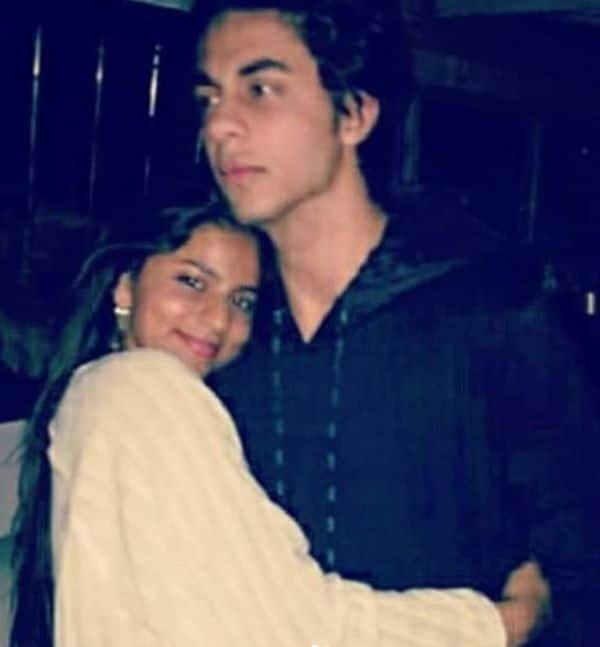 Suhana Khan and Aryan Khan share a warm moment and the picture will