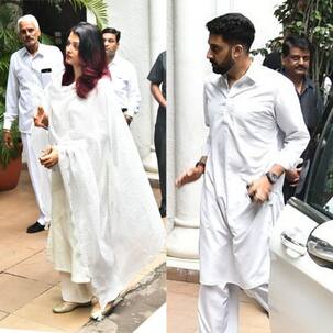 Rajan Nanda funeral: राजन नंदा के अंतिम दर्शन करने पत्नी ऐश्वर्या राय बच्चन संग पहुंचे अभिषेक बच्चन, देखें तस्वीरें