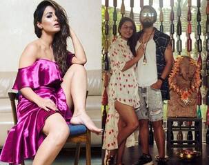 Hina Khan HITS back at trolls who pinpointed that she wore shoes while standing next to Ganesha idol