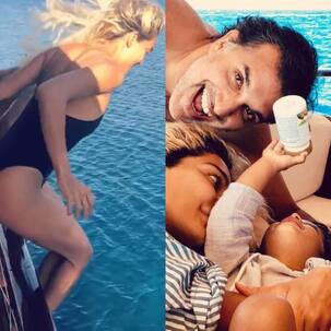 Lisa Haydon shares a picture of her ‘Boys’ Dino and Zack and it’s the cutest thing on the Internet today!