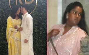Priyanka Chopra - Nick Jonas engagement: Salman Khan's sister Arpita Khan Sharma arrives to bless the couple - view pics