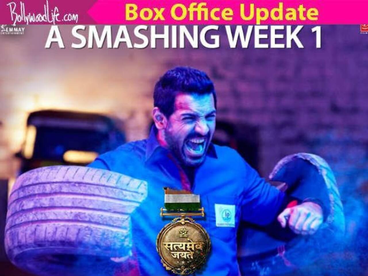 Satyamev Jayate Box Office: 'सत्यमेव जयते' ने पहले हफ्ते में की धुंआदार कमाई, देखें 7 दिनों के आंकड़े