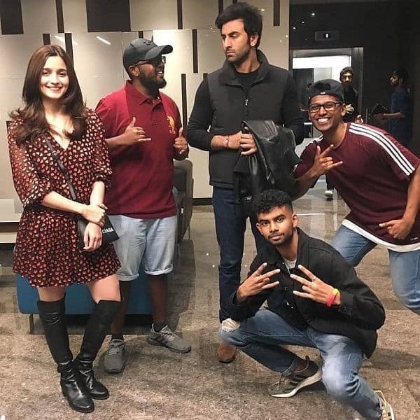Ranbir Kapoor Makes Ridiculous Faces In Fresh Pictures From Brahmastra Wrap Up Party Bollywood News Gossip Movie Reviews Trailers Videos At Bollywoodlife Com ranbir kapoor makes ridiculous faces in