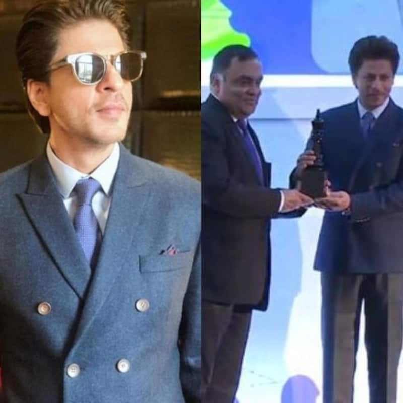 Shah Rukh Khan bags the 'Game-changer' award at the India-UK business summit in London - view pics